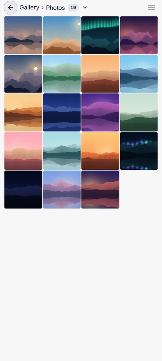 Postkey: gallery
